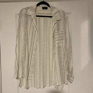 Patterned Button Down